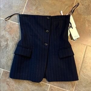 TELA WOOL BUSTIER- size XS NWT